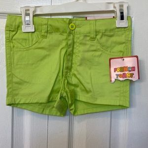French toast little girl shorts